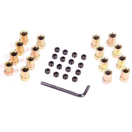 Mr. Gasket ROCKER ARM NUTS 3/8 923G